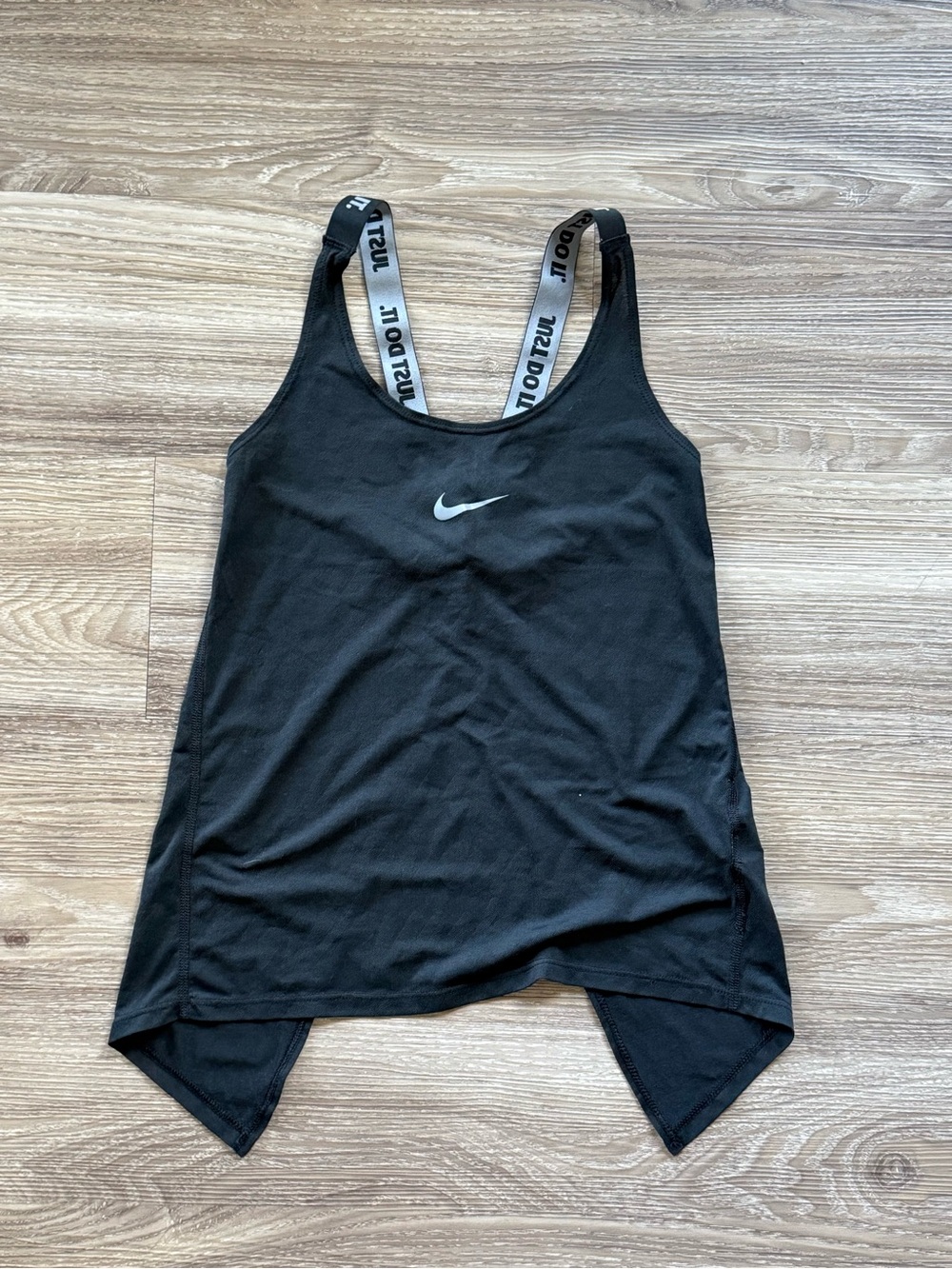 Nike Black Training Tank with Branded Straps